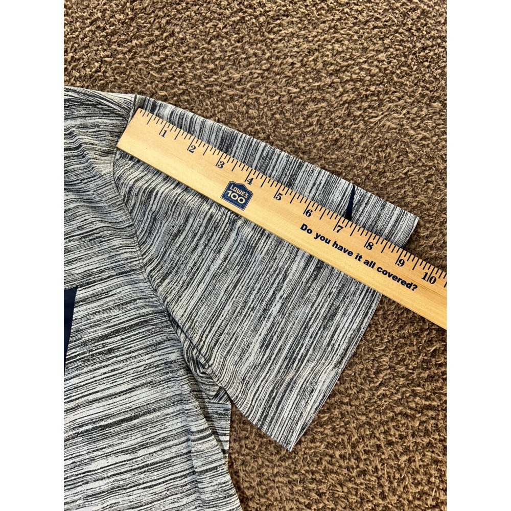 Nike New England Patriots NFL Dri-Fit Shirt Mens Large Grey Space Dye Training - Picture 5 of 8